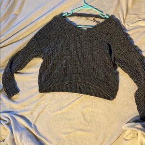 Cropped sweater